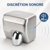 Automatische Handendroger met RVS Tuit 2300 W — 45 dB