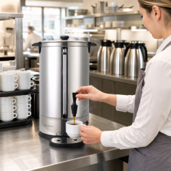 Percolateur Professionnel 14 L 100 Tasses 1650 W Inox