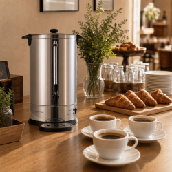 Percolateur Professionnel 14 L 100 Tasses 1650 W Inox