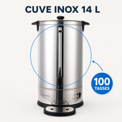 Professionele Percolator 14 L 100 Kopjes 1650 W Inox