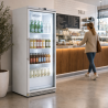 Positive Kühlschrank 590 L verglast 0/+8°C