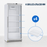 Armoire Réfrigérée Positive 590 L Vitrée 0/+8°C