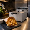 Professionele Friteuse 10 L 3000 W Inox — Thermostaat