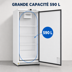 Positive Refrigerated Cabinet 590 L 0/+8°C Solid Door