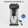 Professionelle Kaffeemaschine 2 L Edelstahl AISI 304 — Filter CHR