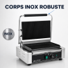 Grill Panini Pro 2200 W Geribbeld 340x220 mm Inox