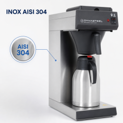Professionele Koffiezetapparaat 2 L RVS AISI 304 — Filter CHR