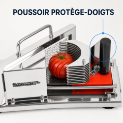 Professioneller Edelstahl-Tomatenhobel — Manueller Schneider