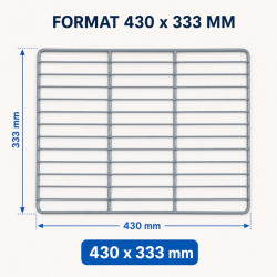 Rooster voor Koelwerkbank 430 x 333 mm