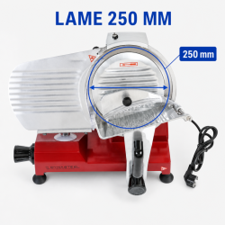 Zwaartekracht Ham Snijmachine 250 mm 150 W Aluminium