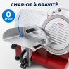 Zwaartekracht Ham Snijmachine 250 mm 150 W Aluminium