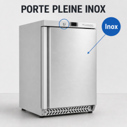 Armoire Réfrigérée Négative Inox 170 L -18°C Sous Plan