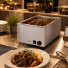 Professionele Bain-Marie GN 1/1 20 L 1200 W Inox