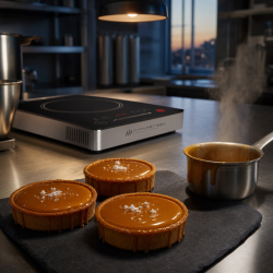 Inductiekookplaat Pro 2500 W — 80-240°C, Digitaal