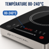 Induktionskochplatte Pro 2500 W — 80-240°C, Digital
