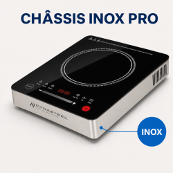 Inductiekookplaat Pro 2500 W — 80-240°C, Digitaal