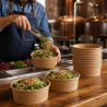 Kraft Salatschüssel 750 ml Ø150 mm — Packung mit 300
