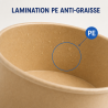 Kraft Saladeschaal 750 ml Ø150 mm — Set van 300