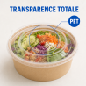 PET-Deckel Ø 165 mm für Salatschüssel 1300 ml - x300