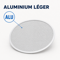 Geperforeerde Pizzaplaat Ø 400 mm Aluminium