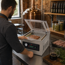 Machine Sous Vide à Cloche 900 W - Lassen 400 mm Inox