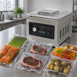 Machine Sous Vide à Cloche 900 W - Lassen 400 mm Inox