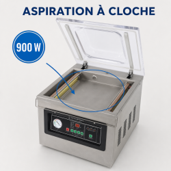 Machine Sous Vide à Cloche 900 W - Lassen 400 mm Inox
