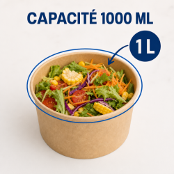 Kraft Saladeschaal 1000 ml Ø 150 mm - Set van 300