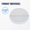Perforiertes Pizzablech Ø 250 mm Aluminium — Dynasteel