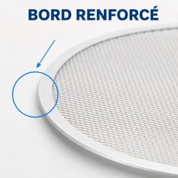 Perforiertes Pizzablech Ø 250 mm Aluminium — Dynasteel