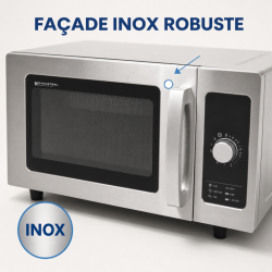 Professionelle Mikrowelle 25 L 1000 W Mechanisch