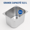Bac Gastro GN 1/2 Inox Diepte 200 mm 12,5 L