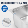 Bac Gastro GN 2/3 Inox 13 L - Diepte 150 mm