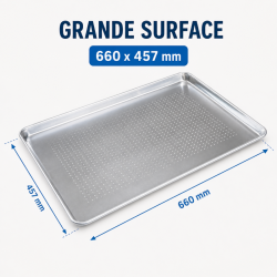Geperforeerde Aluminium Presentatieplaat 660 x 457 mm