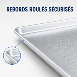 Perforated Aluminum Presentation Plate 660 x 457 mm