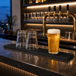 PVC Bar Mat 59 cm Black — Drip Tray Counter CHR