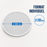 Geperforeerde Pizzaplaat Ø 280 mm Aluminium — Dynasteel