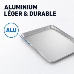 Aluminium Presentatieplaat 660 x 457 mm Rechthoek