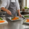 Bac Gastro GN 1/2 Inox - 40 mm - 2 L | Dynasteel