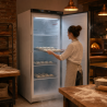 Roestvrijstalen Vrieskast 510 L Geventileerd -18/-22 °C