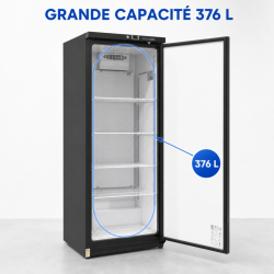 Positive Refrigerated Cabinet 376 L Black 0/+8 °C