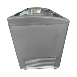 Diepvriezer RVS Uiterlijk met Glazen Schuifdeuren - 500 L - TENSAI