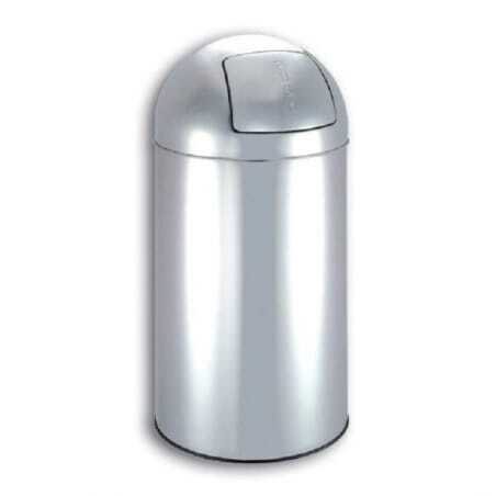 Stainless Steel Push Bin 18 L. FourniResto