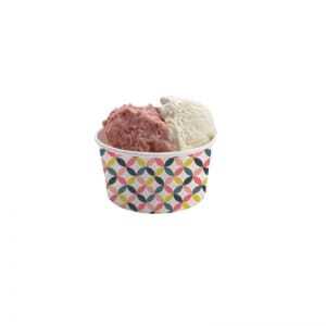 Eis- und Dessertbecher 150 ml - Mediumgröße - Umweltfreundlich - Packung mit 50