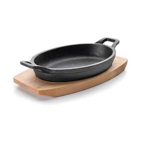 Ovale Bräter mit Holzboden - 700 ml Lacor