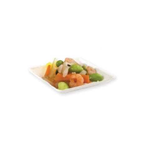 Verrine en Bagasse Carrée - Lot de 50