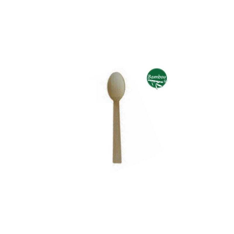 Bamboo spoon - 170 mm - Pack of 30 Eco-friendly