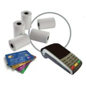 Thermisch papierrol voor betaalterminal creditcards - 57 x 46 mm - Set van 5