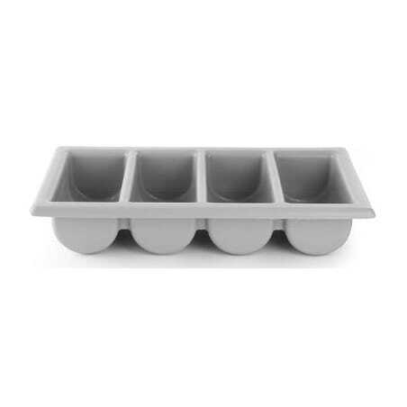 Cutlery Tray Gray - 4 Compartments Hendi