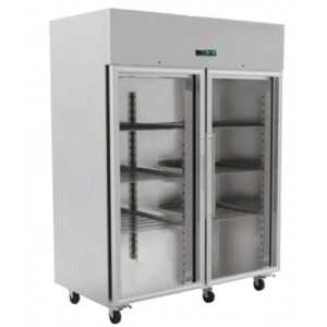 Positive Refrigerated Cabinet 1400 L 2 Glass Doors GN 2/1